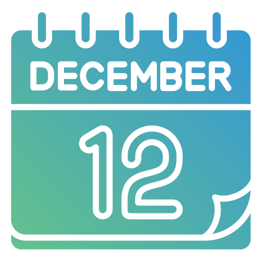 diciembre icono gratis