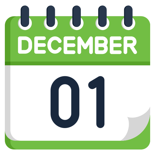 diciembre icono gratis