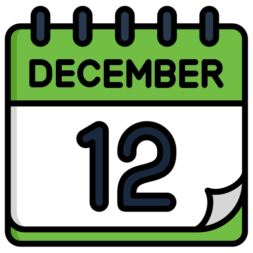 diciembre icono gratis