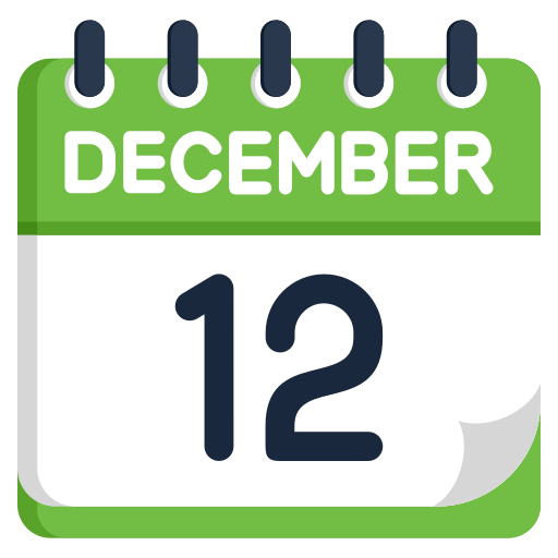 diciembre icono gratis