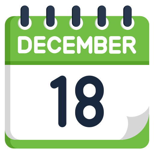 diciembre icono gratis