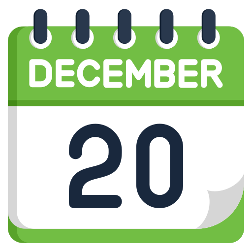 diciembre icono gratis