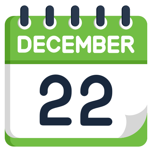 diciembre icono gratis