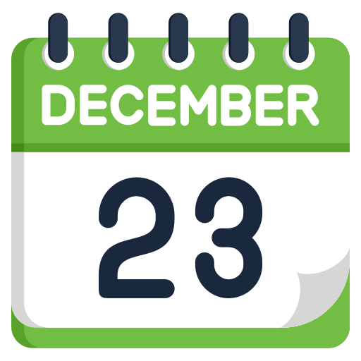 diciembre icono gratis