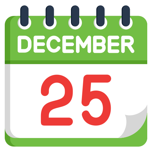 diciembre icono gratis