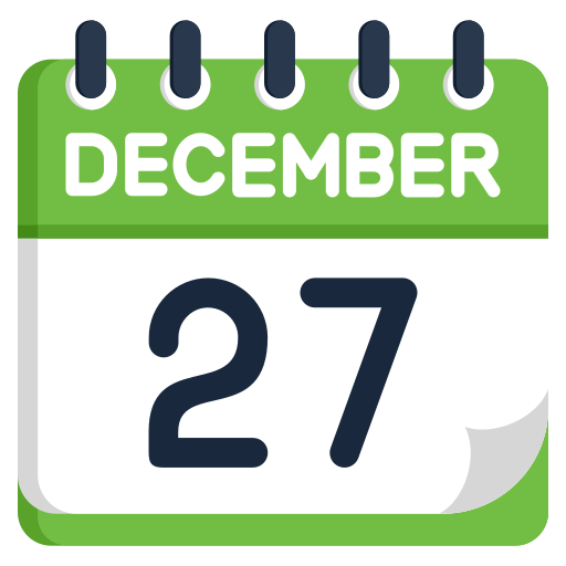 diciembre icono gratis