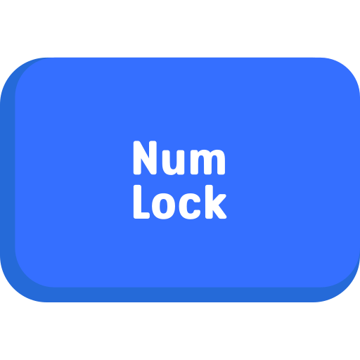 num lock icono gratis