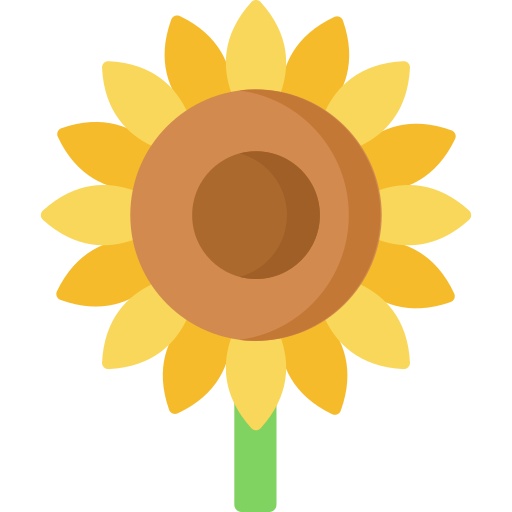 girasol icono gratis