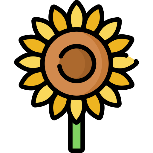 girasol icono gratis