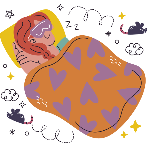 Sleeping Stickers - Free people Stickers