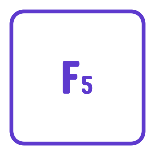 f5 icono gratis