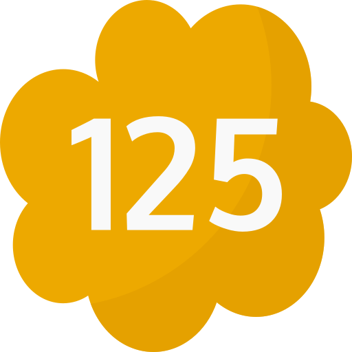 125 Icône gratuit