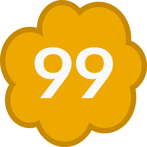 99 icono gratis
