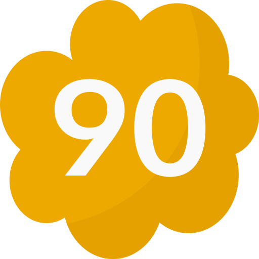 90 icono gratis