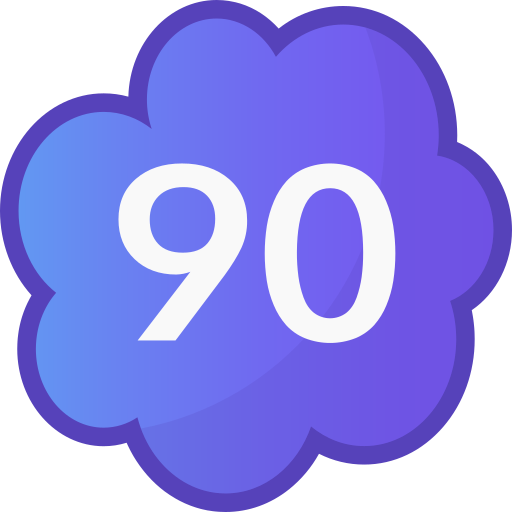 90 icono gratis