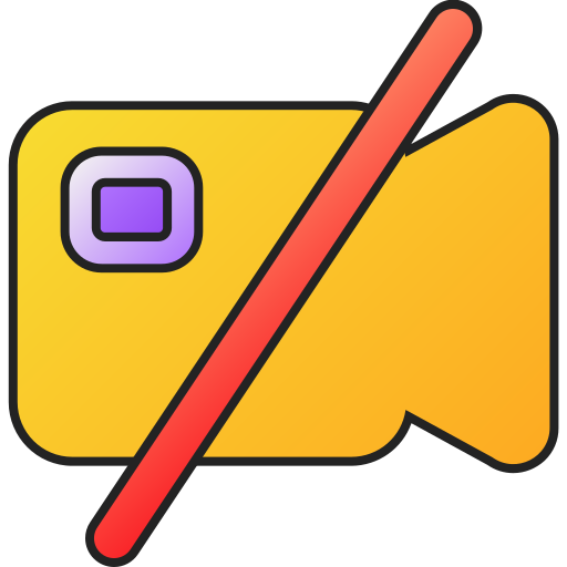 Camera off free icon Camera off free icon