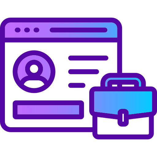 portafolio profesional icono gratis
