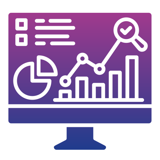 análisis de los datos icono gratis