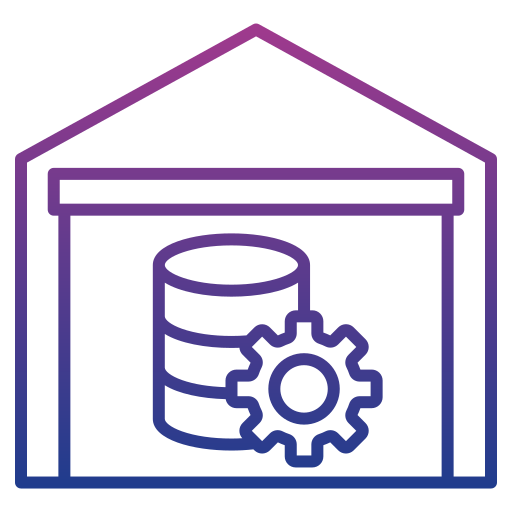 almacén de datos icono gratis