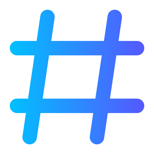 hashtag icono gratis