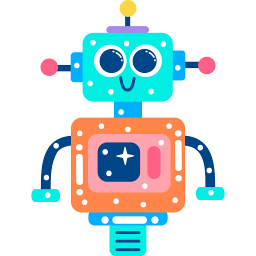 robot gratis sticker