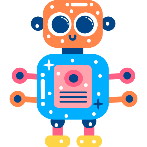 robot gratis sticker