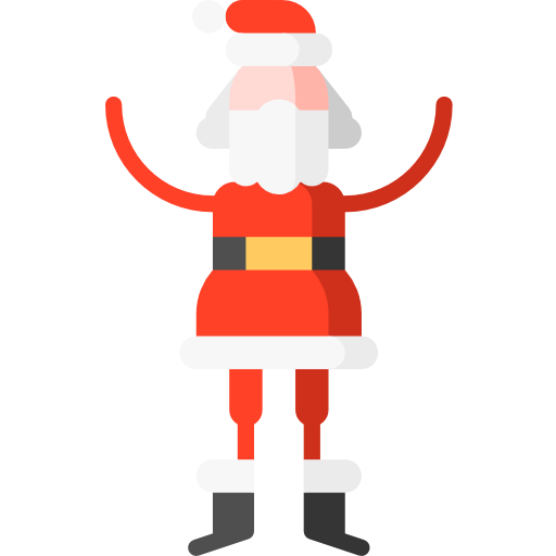 papá noel icono gratis