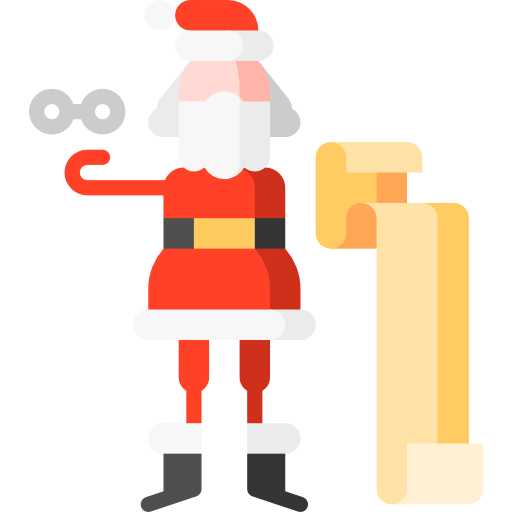 papá noel icono gratis