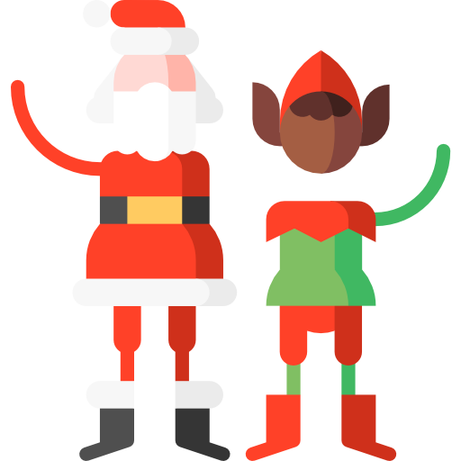 papá noel icono gratis