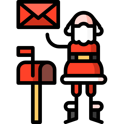 papá noel icono gratis