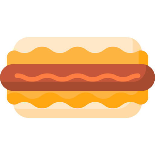 hot dog icono gratis