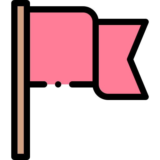 Flag free icon