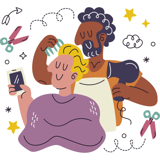 coiffeur gratuit sticker coiffeur gratuit sticker