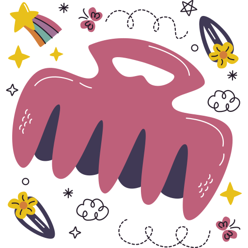 pince à cheveux gratuit sticker pince à cheveux gratuit sticker