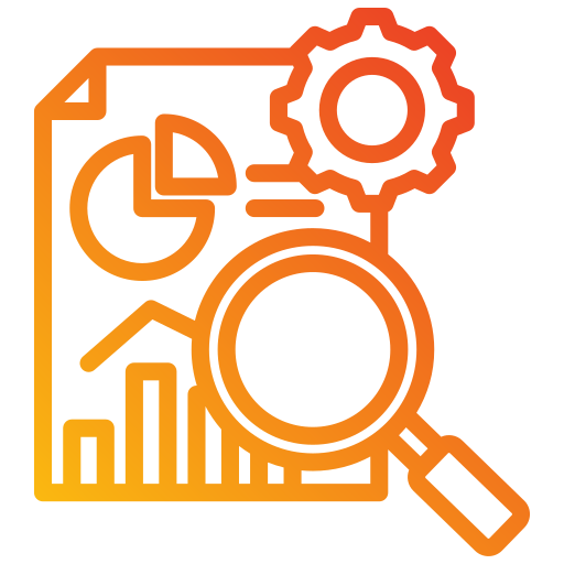 análisis de datos icono gratis