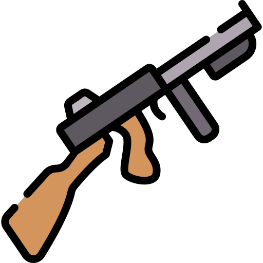 tommy gun icono gratis