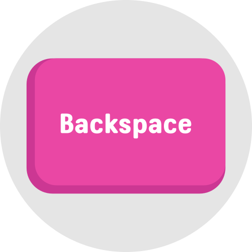 Backspace - Free computer icons