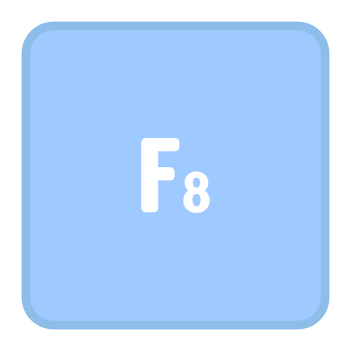 F8 free icon