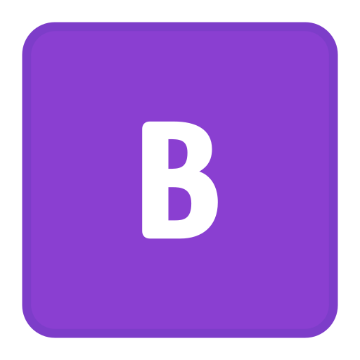 buchstabe b kostenlos Icon