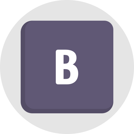 Letter B - Free Computer Icons