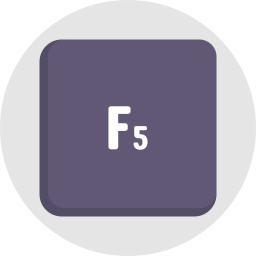 f5 icono gratis