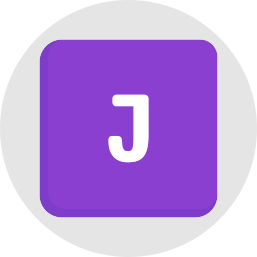 letra j icono gratis