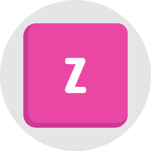 letra z icono gratis