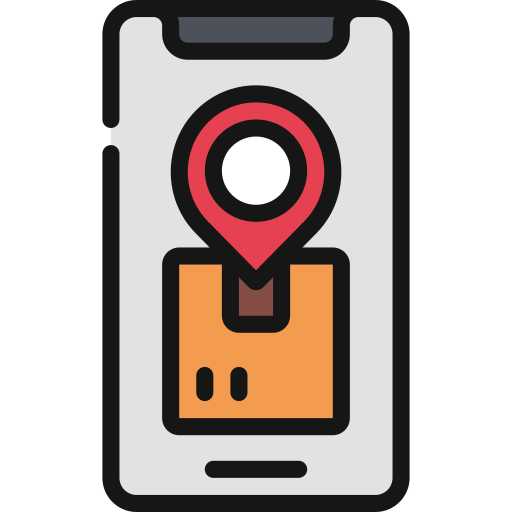 seguimiento de la entrega icono gratis