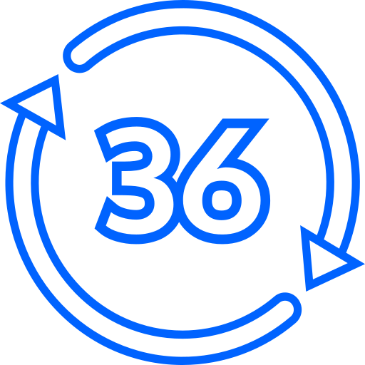 trente-six Icône gratuit