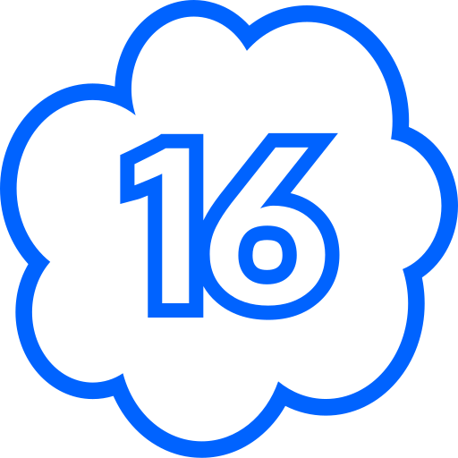 16 Icône gratuit 16 Icône gratuit
