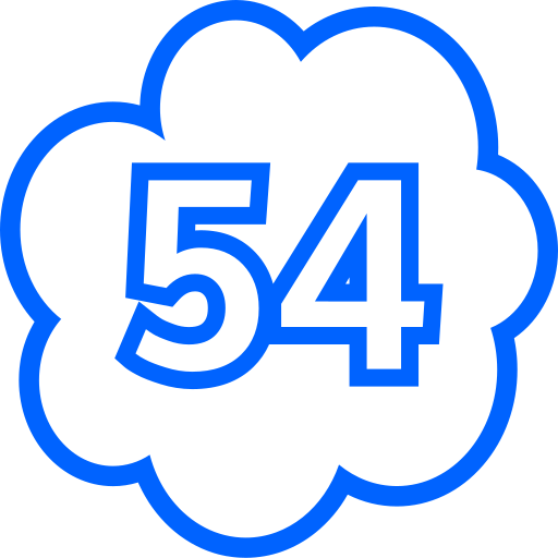 vierundfünfzig kostenlos Icon
