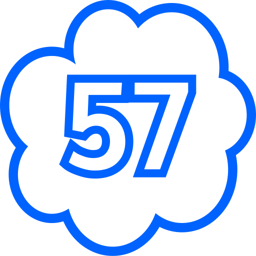 siebenundfünfzig kostenlos Icon