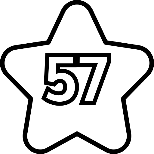 siebenundfünfzig kostenlos Icon