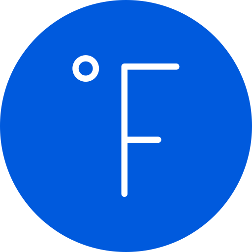 fahrenheit icono gratis